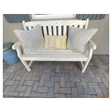 OUTDOOR PATIO BENCH
