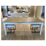 3PC DINING TABLE & CHAIRS