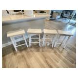 4PC COUNTER STOOLS