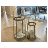 2PC CANDLEHOLDERS