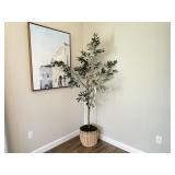 LARGE FAUX FLOOR PLANT