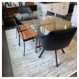 7PC DINING TABLE & CHAIRS