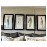 4PC FRAMED PRINTS