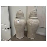 2PC GINGER JARS