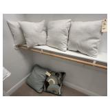 6PC ASSORTED ACCENT PILLOWS