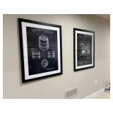 6PC FRAMED PRINTS