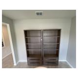 2PC BOOKCASES