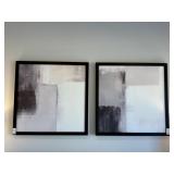 2PC FRAMED WALL CANVASES