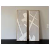 2PC FRAMED CANVASES