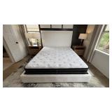 3PC KING BED & MATTRESS SET