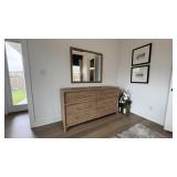 4PC DRESSER, MIRROR & NIGHTSTANDS
