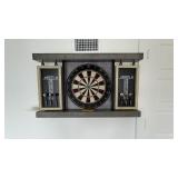 DART BOARD WALL CONSOLE