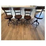 4PC COUNTERTOP CHAIRS