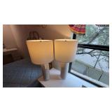 2PC TABLE LAMPS