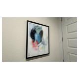 2PC ASSORTED FRAMED PRINTS