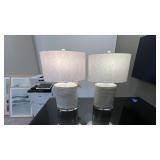 2PC TABLE LAMPS