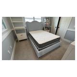 3PC FULL BED & MATTRESS SET