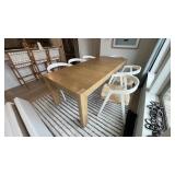 7PC DINING TABLE & CHAIRS