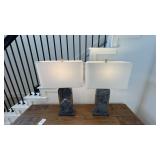 2PC TABLE LAMPS
