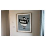 2PC ASSORTED FRAMED PRINTS