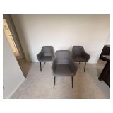 3PC OFFICE CHAIRS