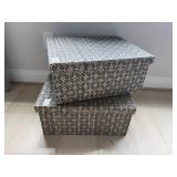 2PC STORAGE BOXES