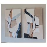 2PC LARGE CANVASES