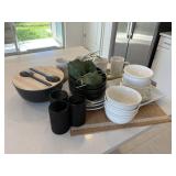 ASSORTED DINNERWARE