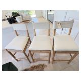 3PC COUNTER STOOLS