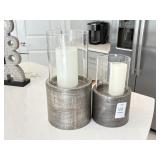 2PC CANDLEHOLDERS