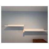 2PC WALL SHELVES