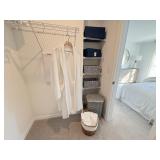 9PC CLOSET & BATH ITEMS