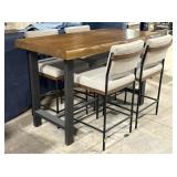 5PC COUNTER TABLE AND CHAIRS