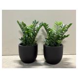 2PC FAUX GREENERY