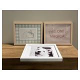 3PC FRAMED ART