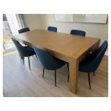 7PC DINING TABLE & CHAIRS