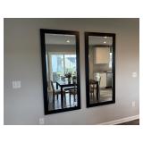 2PC LARGE WALL MIRRORS