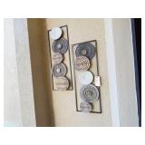 2PC OUTDOOR WALL ART