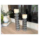 2PC CANDLEHOLDERS