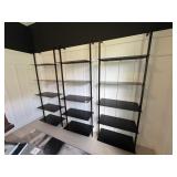 3PC WALL-MOUNTED SHELVING UNITS