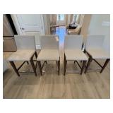 4PC COUNTER STOOLS