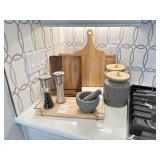 9PC KITCHEN ITEMS