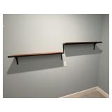 2PC WALL SHELVES
