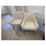 2PC SWIVEL ARMCHAIRS