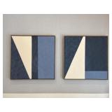 2PC FRAMED CANVASES