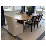 7PC DINING TABLE AND CHAIRS