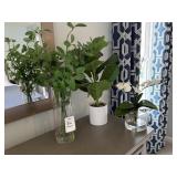 3PC FAUX PLANTS