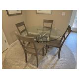 5PC DINING TABLE & CHAIRS
