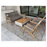 4PC PATIO FURNITURE