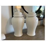 2PC DECORATIVE JARS